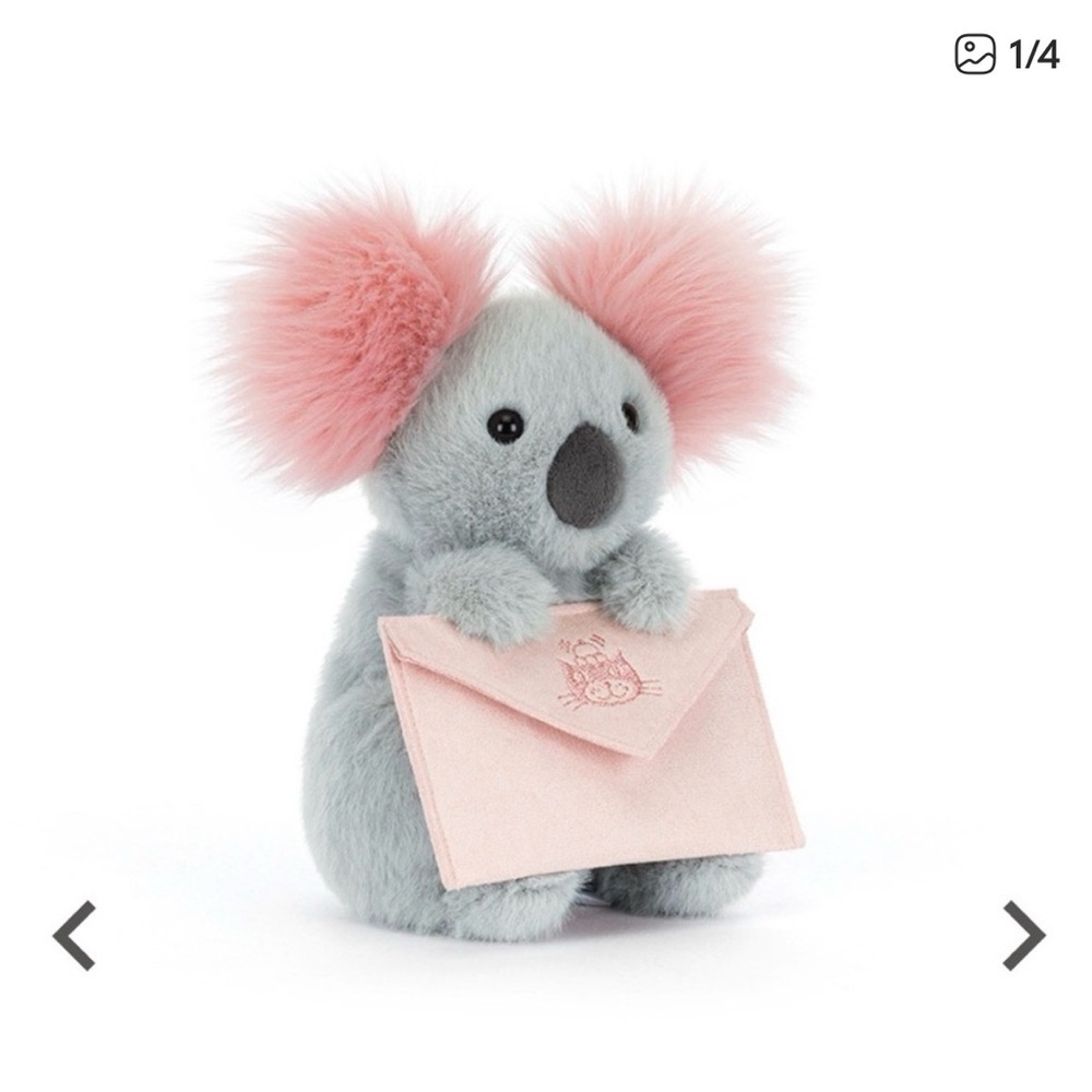 Jellycat Koala with Message